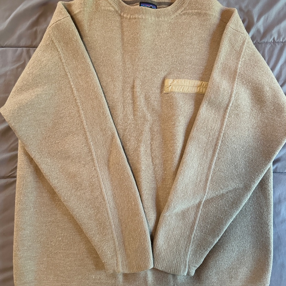 Mens Wool Patagonia Sweater - Picture 2 of 8